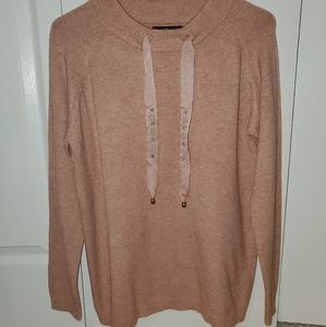 Embellished drawstring sweater size s/m